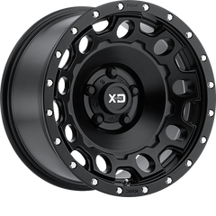 XD 17x8.5 XD129 Holeshot Satin Black +34mm