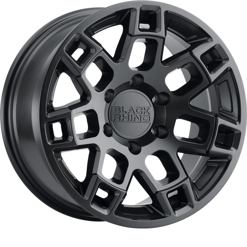 Black Rhino 20x9 Ridge Matte Black -18mm