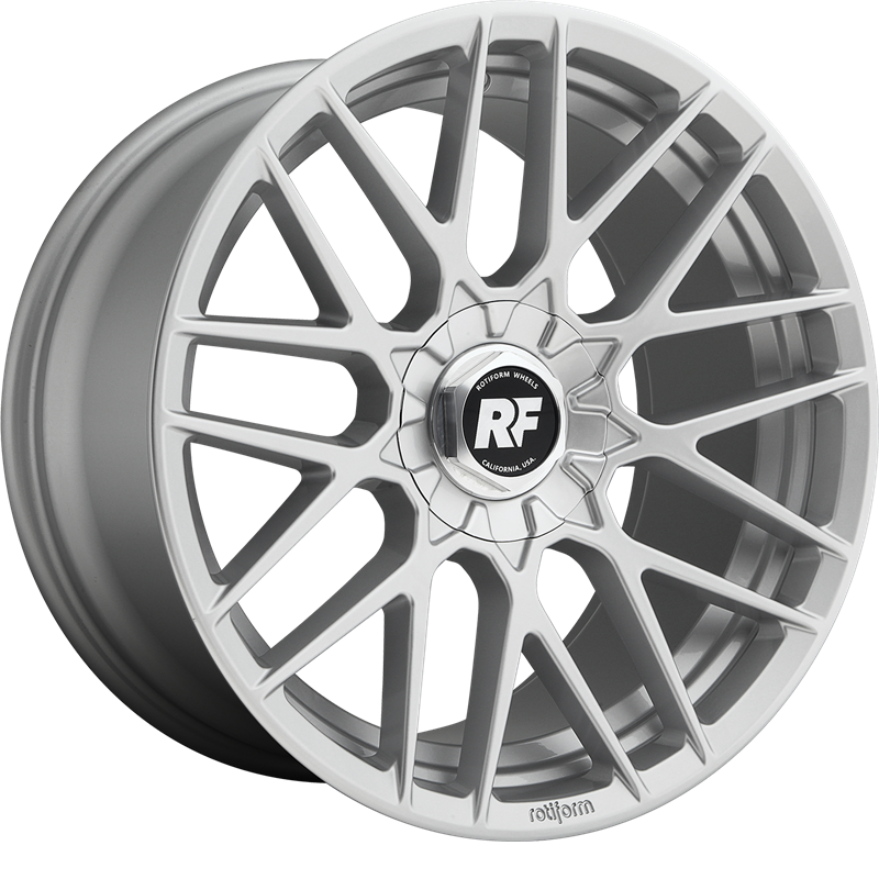 Rotiform 17x8 R140 RSE Gloss Silver +35mm
