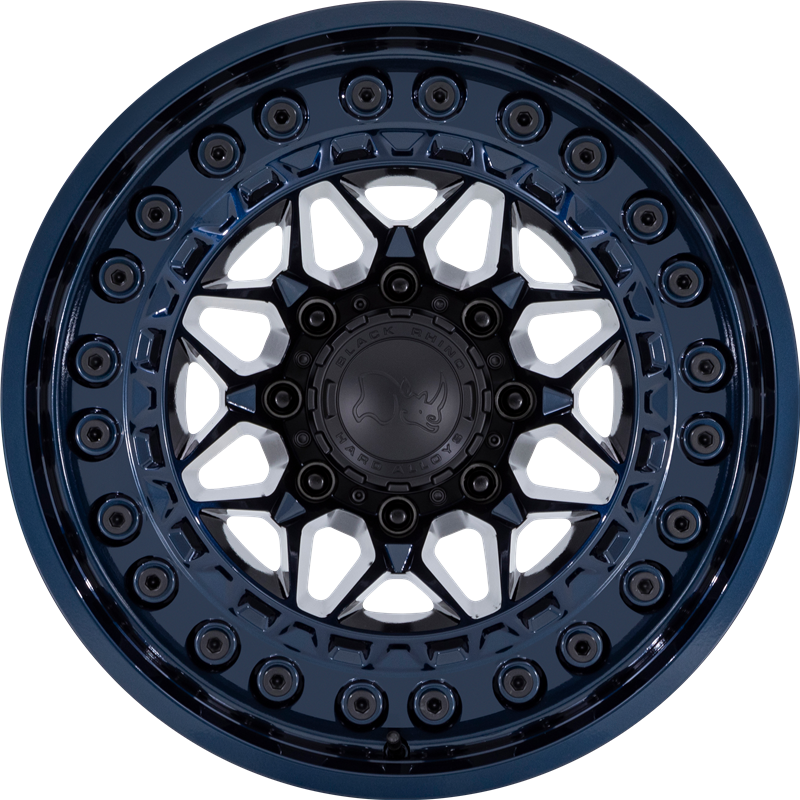 Black Rhino 18x9 Alpha Midnight Blue +0mm