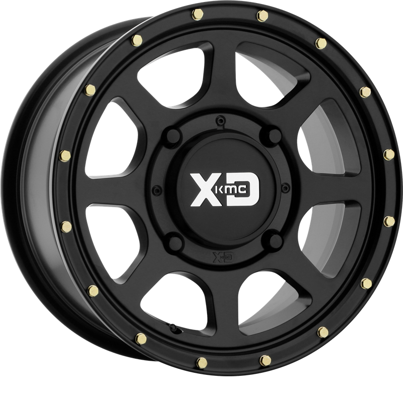 XD Powersports 15x6 XS134 Addict 2 Satin Black +38mm