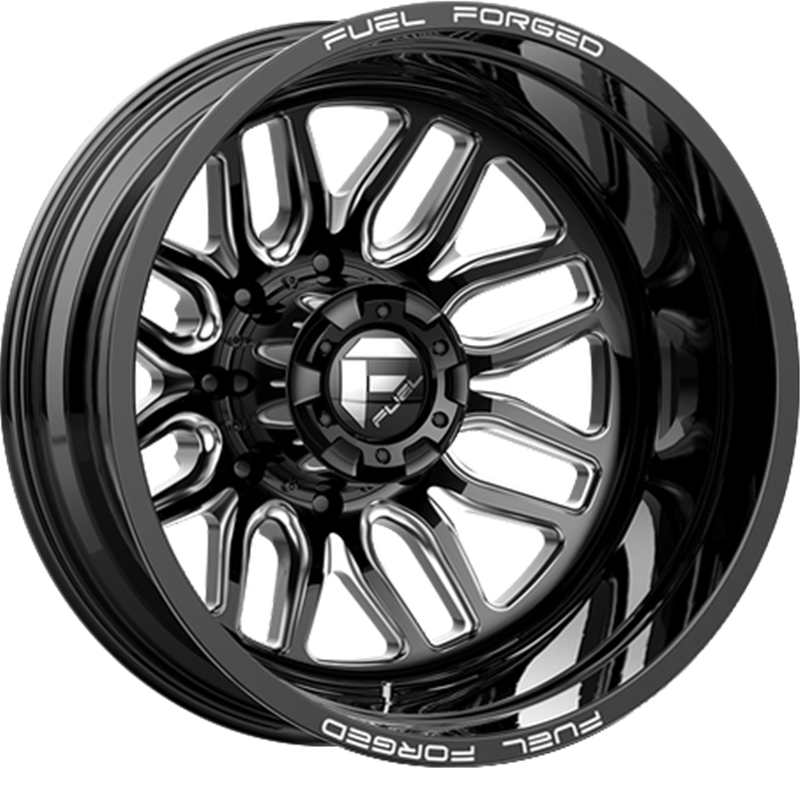 Fuel 20x8.25 DB66 FFC66 Matte Black Milled +105mm