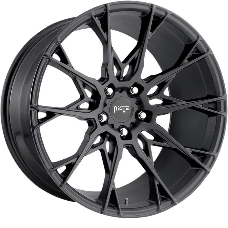 Niche 20x9 M183 Staccato Matte Black +35mm