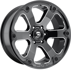 Fuel 18x9 D562 Beast Gloss Black Milled -12mm