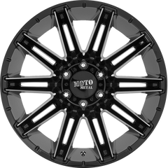 Moto Metal 20x9 MO998 Kraken Gloss Black Milled +0mm