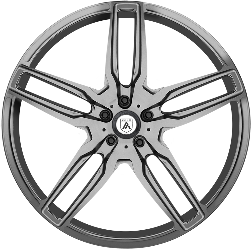 Asanti 20x10.5 ABL-12 Orion Matte Graphite +45mm