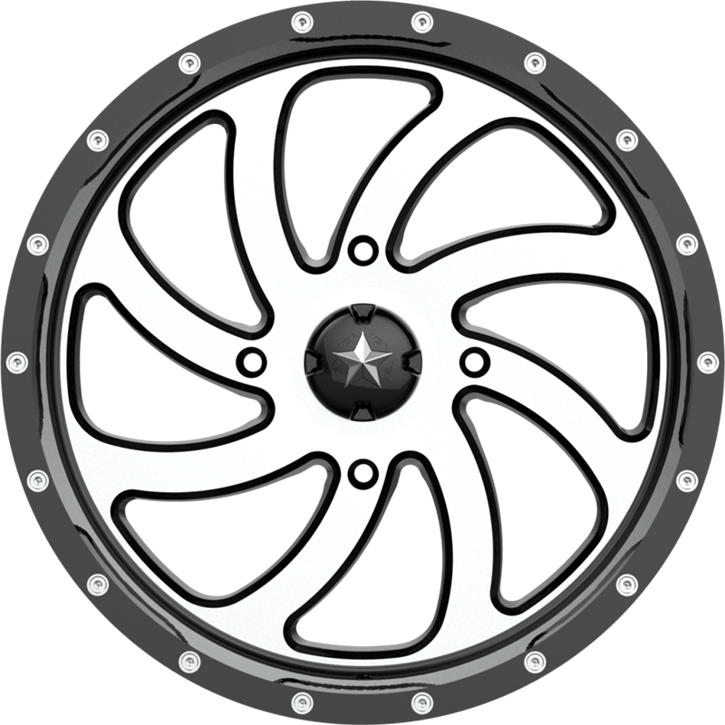 MSA Offroad Wheels 18x7 M36 Switch Gloss Black Machined +0mm