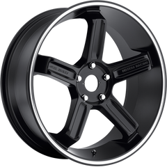 Motegi Racing 20x9.5 MR122 Satin Black w/ Machined Stripe +35mm