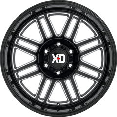 XD 20x9 XD850 Cage Gloss Black Milled +0mm