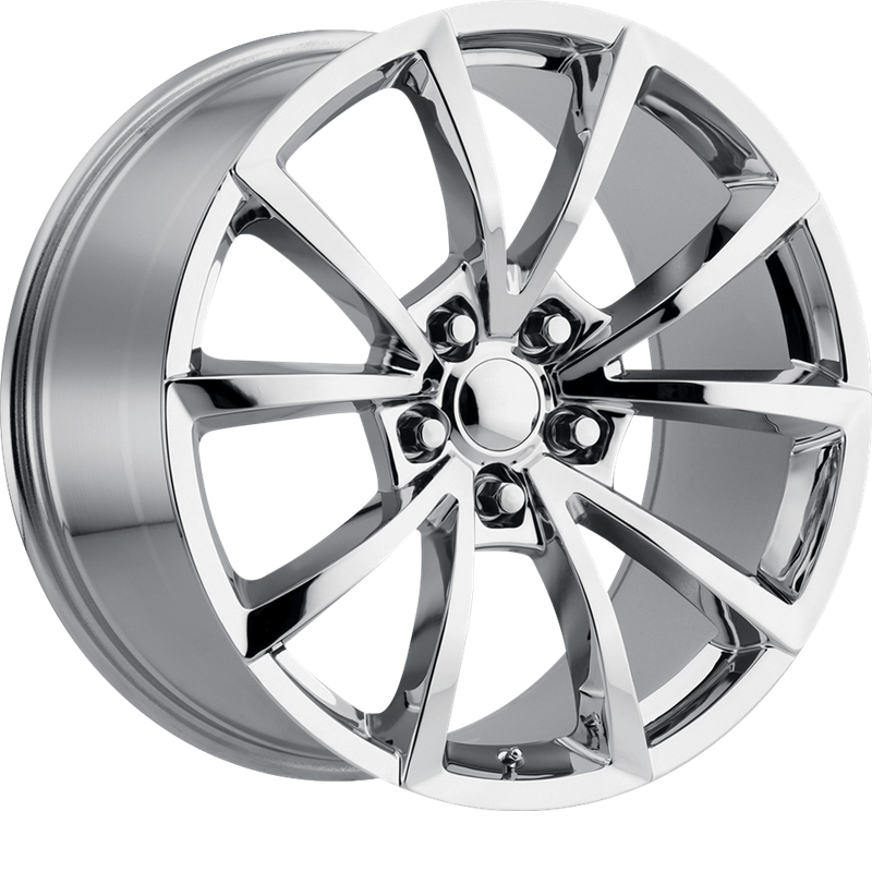 Performance Replicas 20x10 PR184 Chrome +50mm