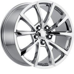 Performance Replicas 20x10 PR184 Chrome +50mm