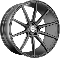 Asanti 20x10 ABL-20 Aries Matte Graphite +45mm