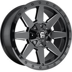 Fuel 20x9 D597 Wildcat Gloss Black Milled +1mm