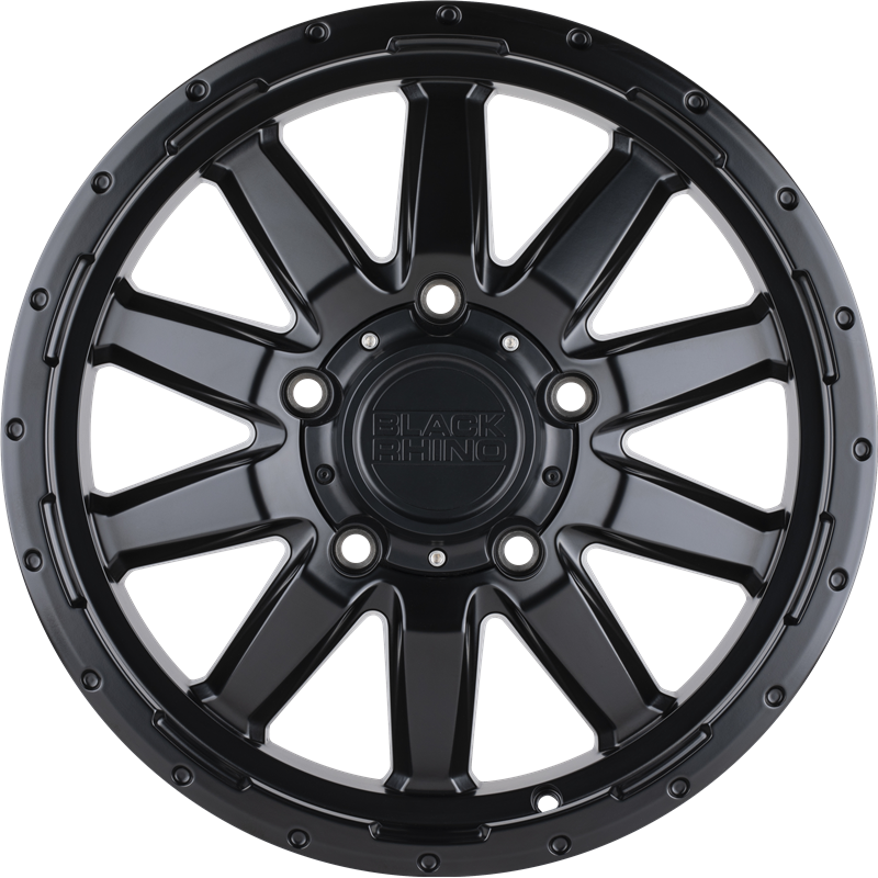 Black Rhino 17x7.5 Excursion Matte Black +45mm