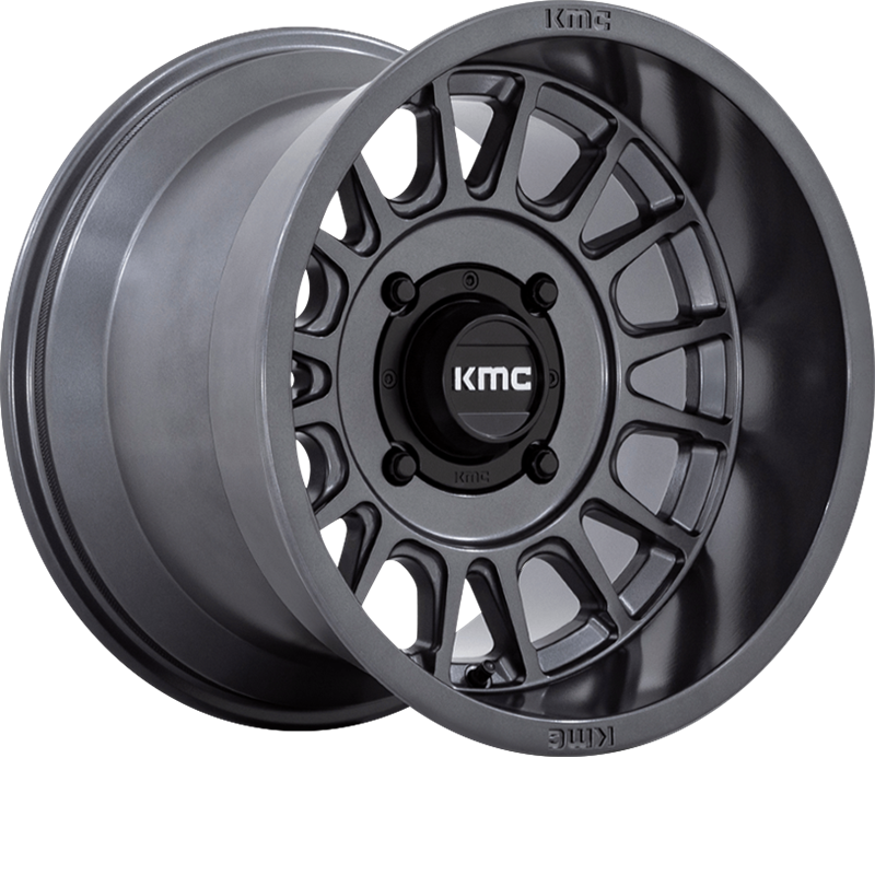 KMC Powersports 15x7 KS138 Impact UTV Anthracite +10mm