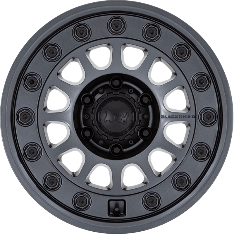 Black Rhino 17x8.5 BR012 Outback Matte Gunmetal -10mm