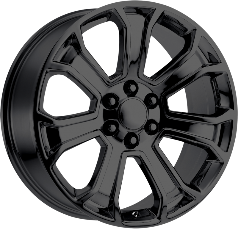 Performance Replicas 20x9 PR166 Gloss Black +24mm