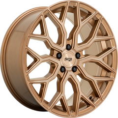 Niche 19x8.5 M263 Mazzanti Bronze Brushed +25mm