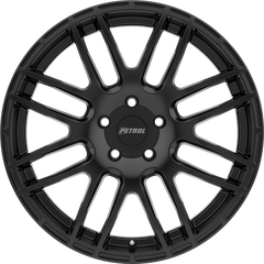 Petrol 18x8 P6A Matte Black +32mm