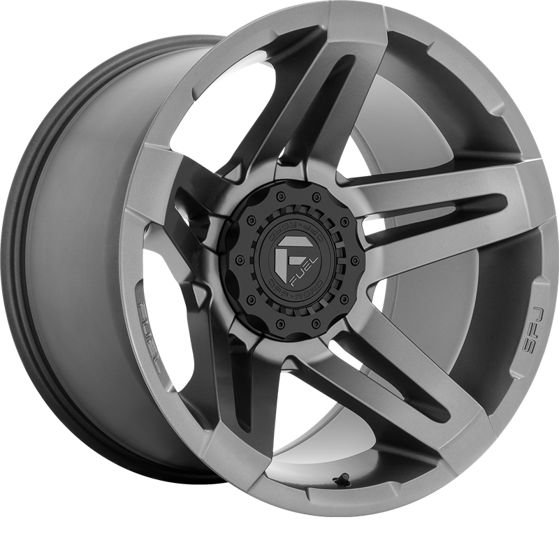 Fuel 20x9 D764 SFJ Matte Gunmetal +1mm