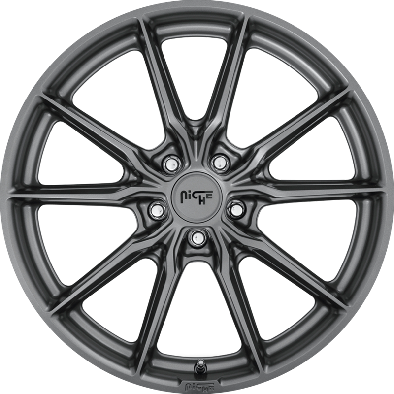 Niche 19x9.5 M239 Rainier Matte Anthracite +35mm