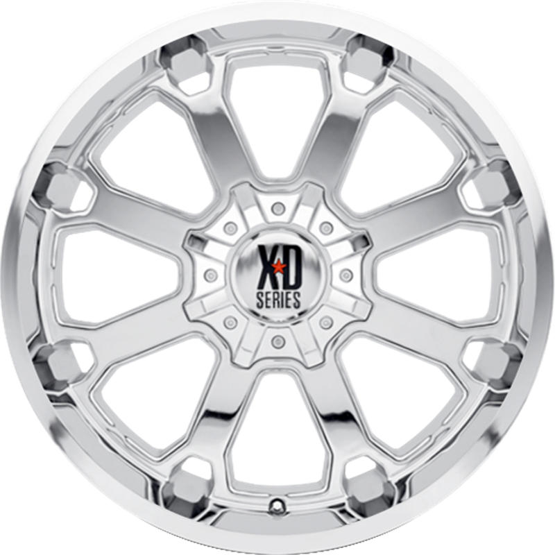 XD 20x9 XD825 Buck 25 Chrome +18mm