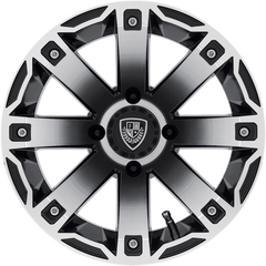 Fairway Alloys 12x7 FA143 Rage Gloss Black Machined -47mm