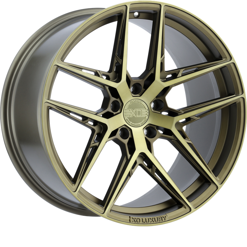 XO 19x9.5 Cairo Bronze w/ Brushed Bronze Face +25mm