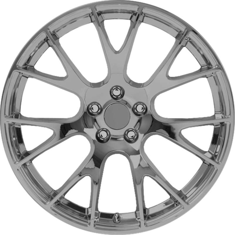 Performance Replicas 20x10 PR161 Chrome +18mm