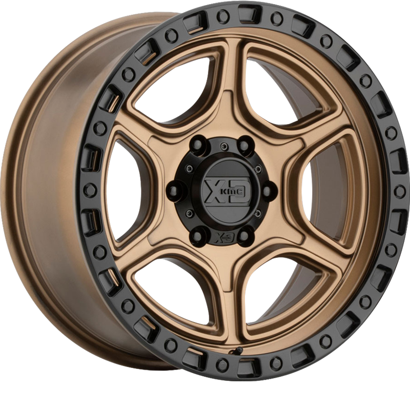 XD 17x9 XD139 Portal Satin Bronze w/ Satin Black Lip -12mm