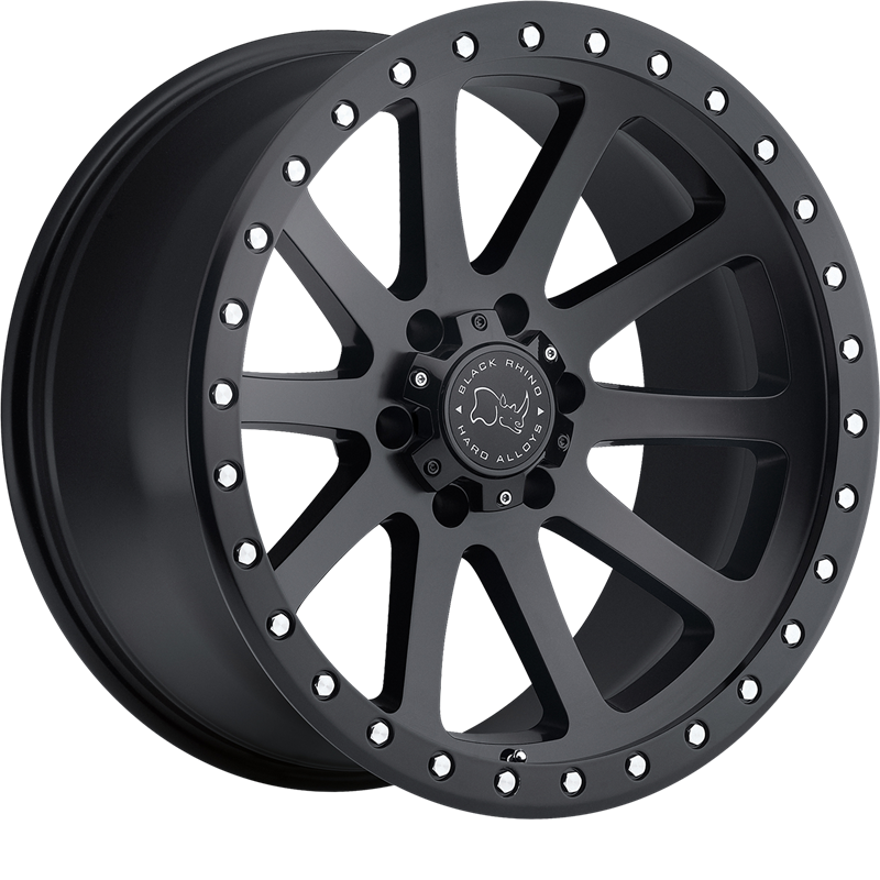 Black Rhino 18x9 Mint Matte Black +12mm