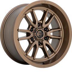 Fuel 20x9 D788 Clash Bronze +1mm