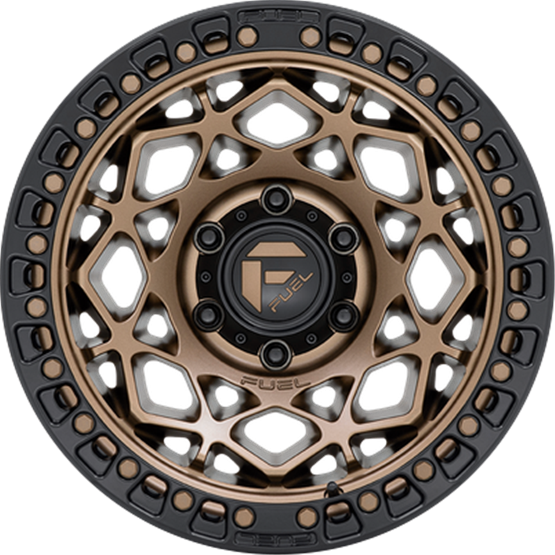 Fuel 17x9 D785 Unit Bronze w/ Matte Black Ring +1mm