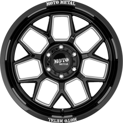 Moto Metal 20x10 MO803 Gloss Black Milled -18mm