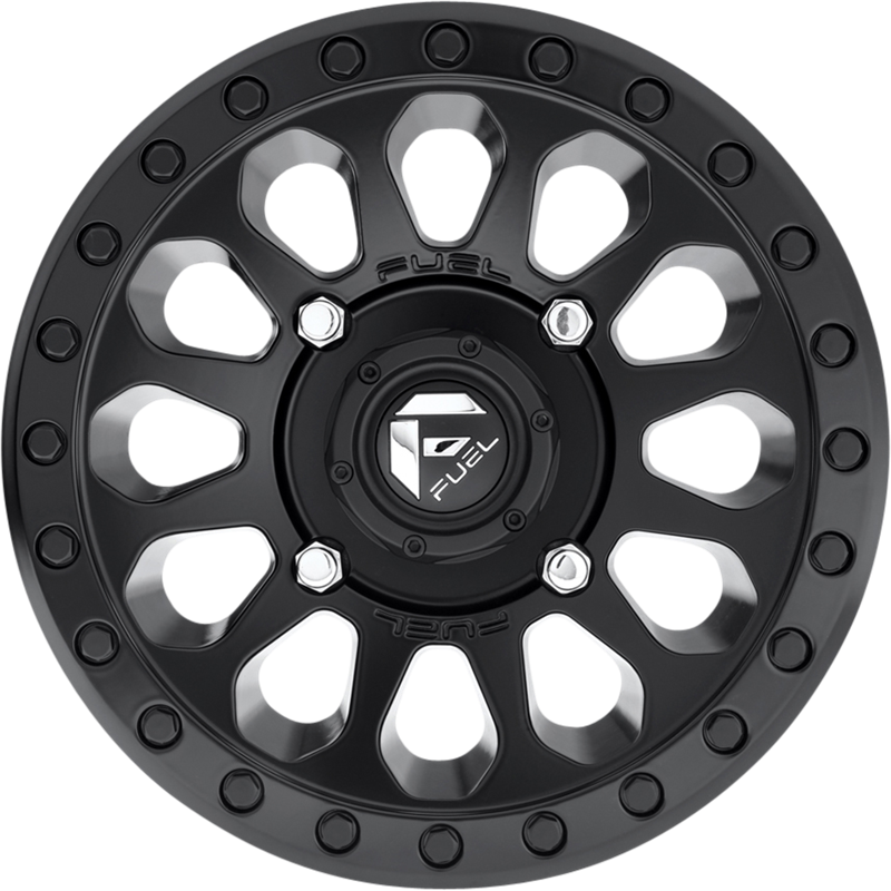 Fuel UTV 15x7 D579 Vector Matte Black +13mm