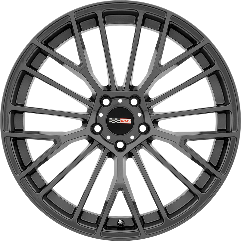 Cray 18x9.5 Astoria High Gloss Gunmetal +56mm