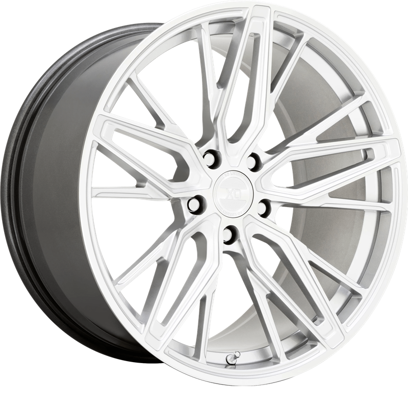 XO 20x9 Zurich Hyper Silver w/ Mirror Cut Face +20mm