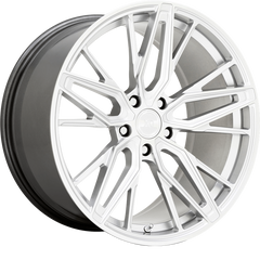 XO 20x9 Zurich Hyper Silver w/ Mirror Cut Face +20mm