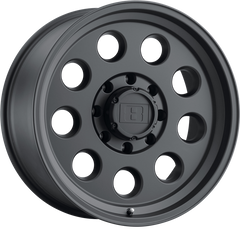 Level 8 15x8 Hauler Matte Black -30mm