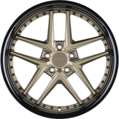 TSW 20x10 Premio Matte Bronze w/ Gloss Black Lip +40mm