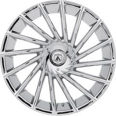 Asanti 20x8.5 ABL-18 Matar Chrome +15mm