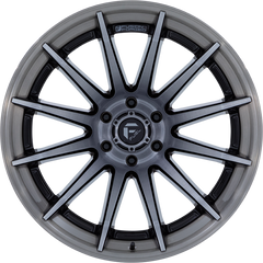 Fuel 20x9 FC403 Burn Gloss Black w/ Brushed Face and Gray Tint +1mm