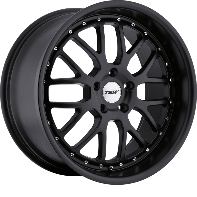 TSW 19x8 Valencia Matte Black +20mm