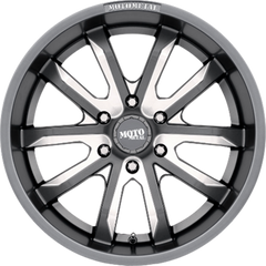 Moto Metal 18x9 MO983 Dagger Satin Gray Milled +18mm