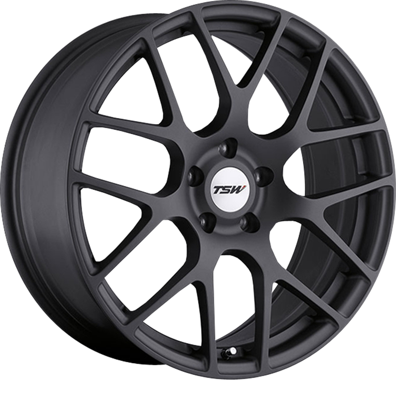 TSW 20x10.5 Nurburgring Matte Gunmetal +25mm