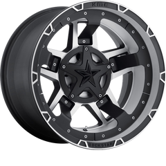 XD 20x10 XD827 Rockstar III Matte Black Machined -24mm