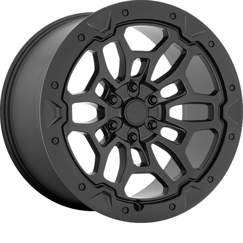 Performance Replicas 20x10 PR215 Matte Black +19mm