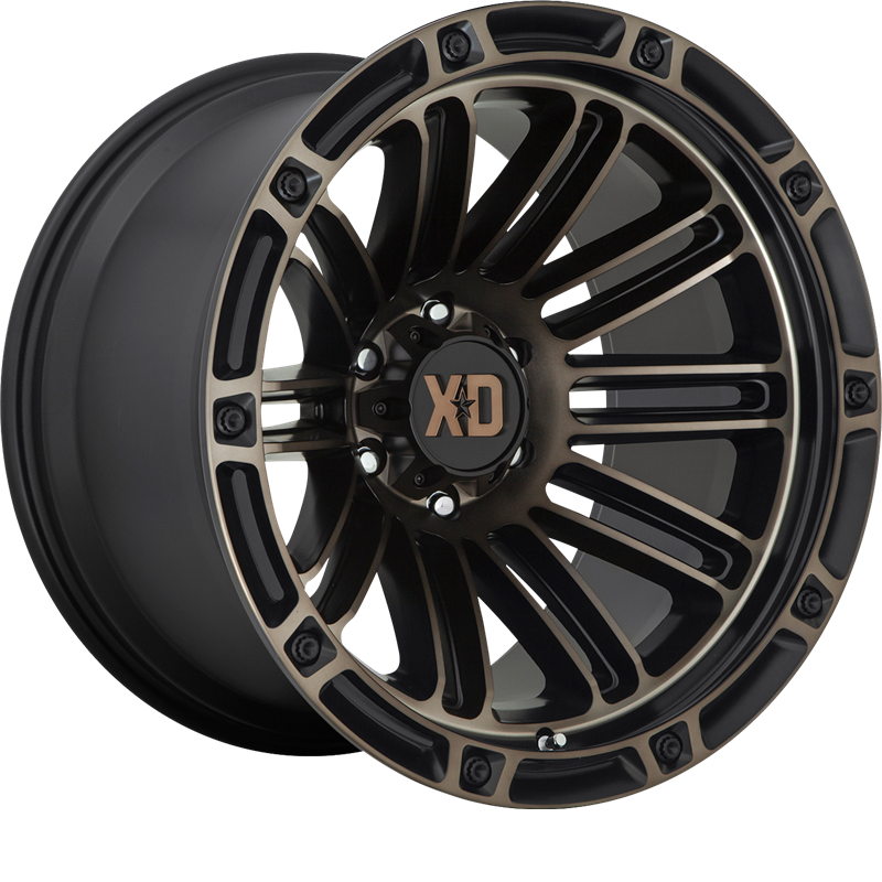 XD 20x10 XD846 Double Deuce Satin Black w/ Dark Tint -18mm