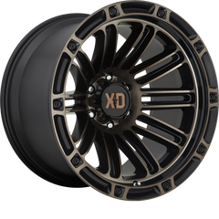 XD 20x10 XD846 Double Deuce Satin Black w/ Dark Tint -18mm