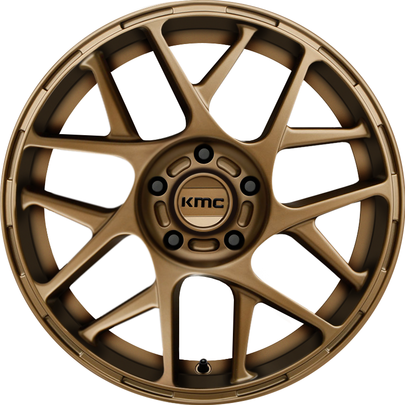 KMC 17x8 KM708 Bully Matte Bronze +38mm